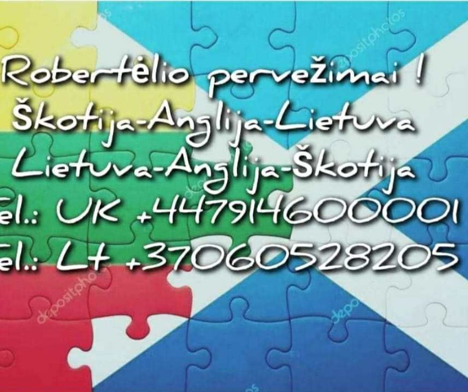 ROBERTĖLIO PERVEŽIMAI