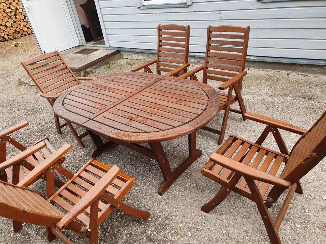 Stalas su kėdėmis sulankstomi Kretinga-Vilnius