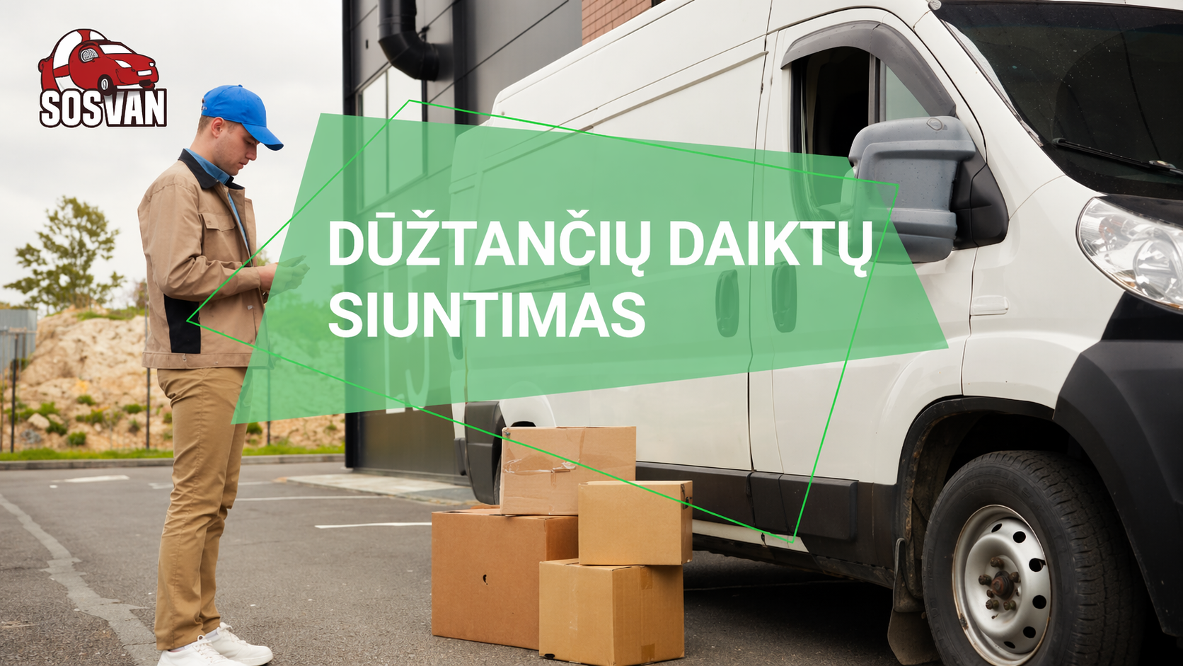 Dūžtančių daiktų siuntimas