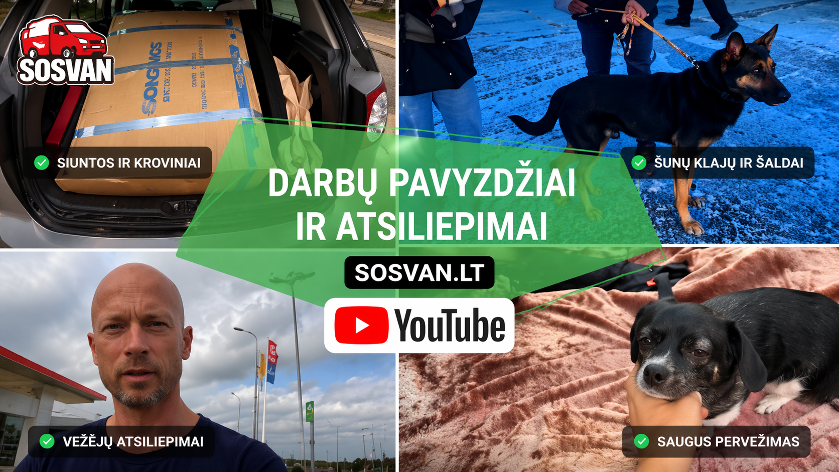 Darbų pavyzdžiai ir atsiliepimai Sosvan.lt