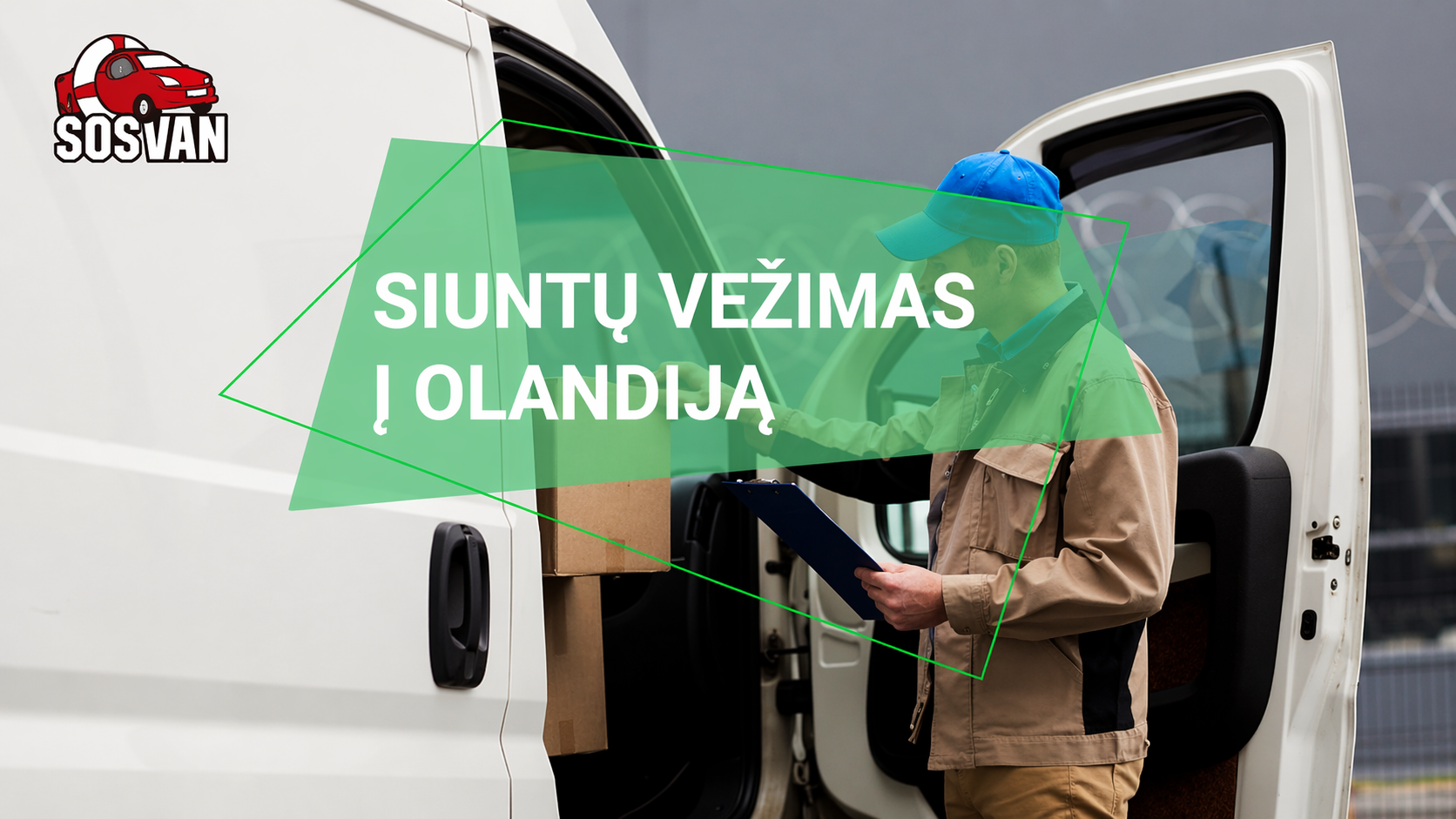 Siuntų pervežimas į Olandiją